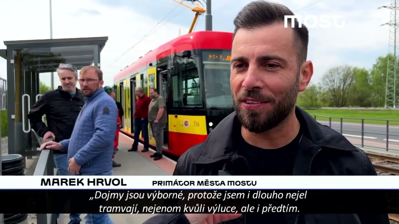 Tramvaje mezi Mostem a Litvínovem opět jezdí