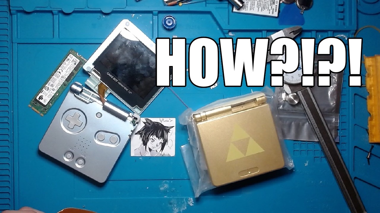Crashing out over my worst Game Boy Advanced Repair - YouTube