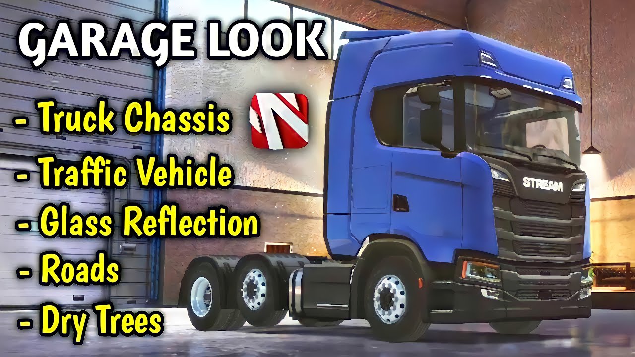 🚚New Garage Look + Full Truck Customization In Truckers Of Europe 3 By Wanda 🏕 | Truck Gameplay