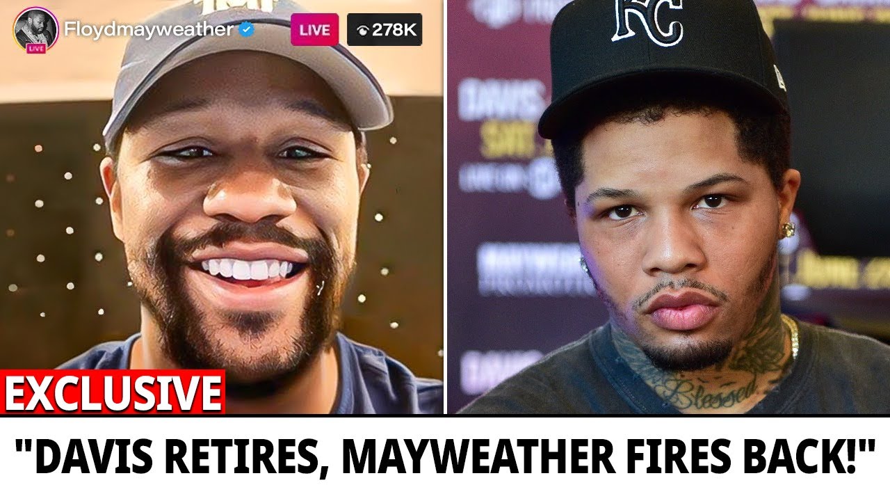 "Gervonta Davis QUITS Boxing? Floyd Mayweather’s BRUTAL Response!"