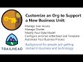 Customize an Org to Support a New Business Unit | In Hindi | Fun Way Of Learning