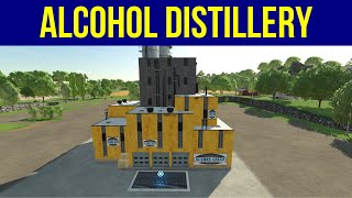 ALCOHOL DISTILLERY – Factories – Farming Simulator 22