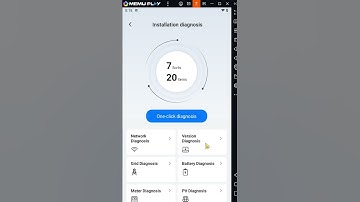 SAJ Elekeeper inverter installation self-diagnosis video