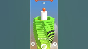Stack ball level 1  #stackball