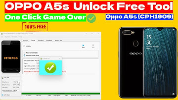OPPO A5s (CPH1909) Pattern Password Unlock By Sp Flash Tool | OPPO A5s Password Unlock Free Tool