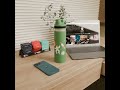 Credrink 20oz Wide Mouth vacuum insulated stainless steel water bottle with leakproof lid for cold w