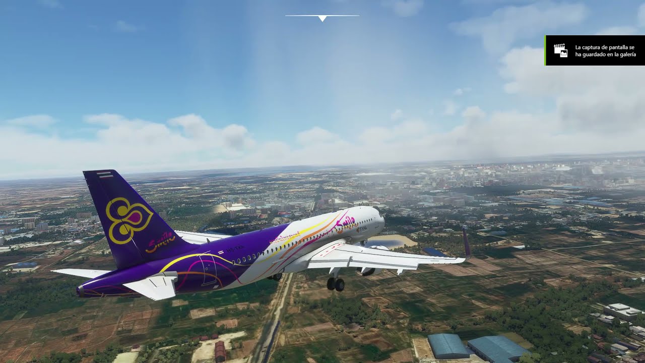 Landing Phnom Penh, Cambodia MSFS 2020