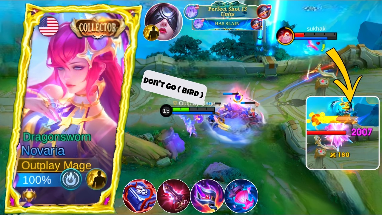 Как противостоять Фарсе (птице) с помощью Новарии! Рекомендуемая сборка и эмблема 2026 | Mobile L...