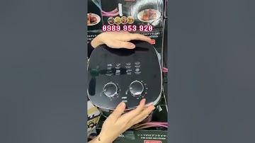 Hướng dẫn sử dụng Nồi chiên không dầu Nineshield 8L KB5005M-0989953920
