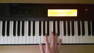 F Dim7 Piano Chords How To Play Youtube
