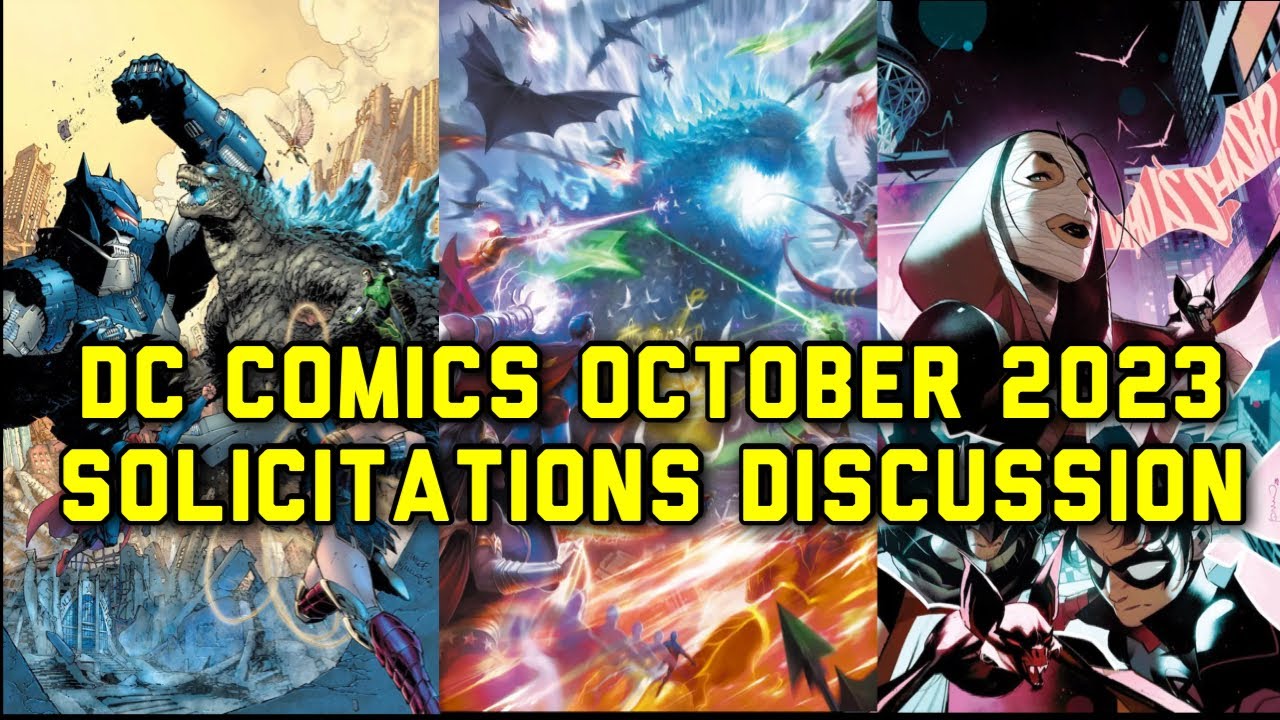 DC Comics October 2023 Solicitations Discussion YouTube