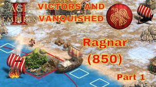 Björn Plays | Ragnar (850) - (Schwer) | #1 | AoE2: DE Victors & Vanquished