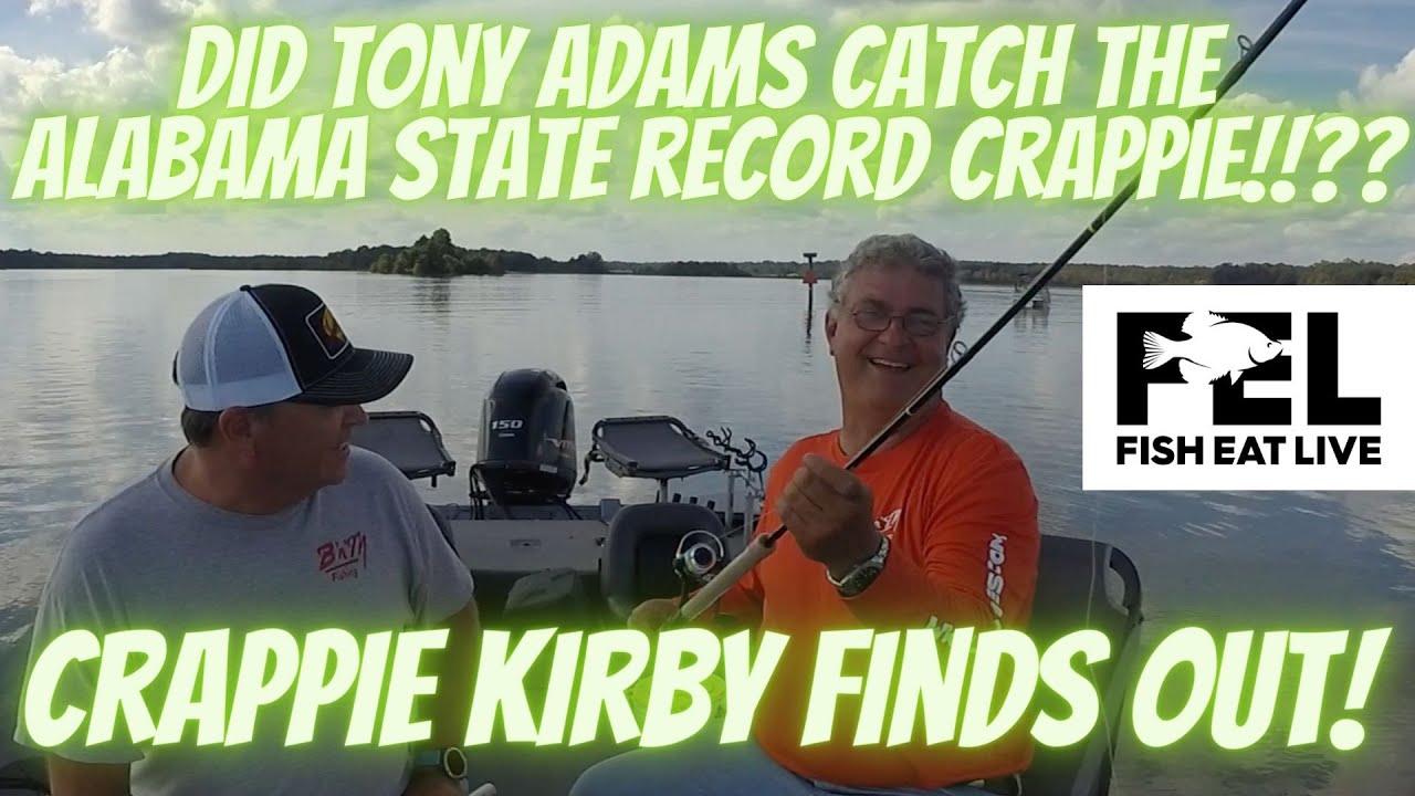 Guide Tony Adams has fun at Crappie Kirbys expense Fish Eat Live 