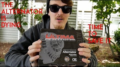 88 Jeep Cherokee Alternator Replacement