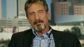 John McAfee: I'm Behind Edward Snowden