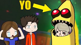 ME COMO A LYNA Y AL TEAM ANORMAL SIENDO UNA BANANA ASESINA EN ROBLOX!