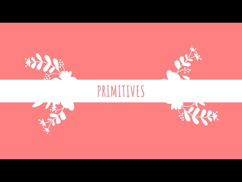 Primitives _ toutes les sections