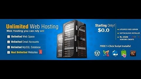 How To Get Free Hosting With Unlimited Space, Bandwidth, Sub Domains and Emails | Hidayat Technical