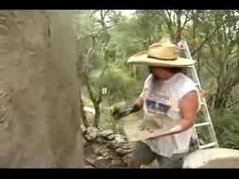 Mud Flinging - Plastering a Cistern