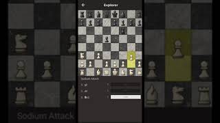 The Sodium Attack in Chess #shorts #games #gaming