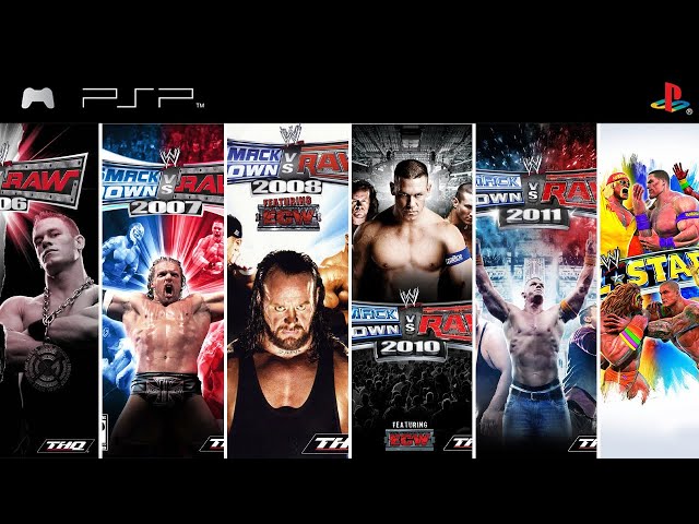 WWE Games for PSP - YouTube
