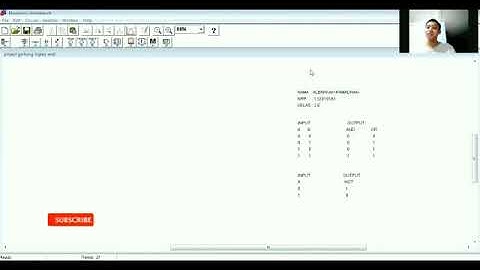 Simulasi gerbang dasar logika (and, or, & not) menggunakan aplikasi electronics workbench (Ewb)