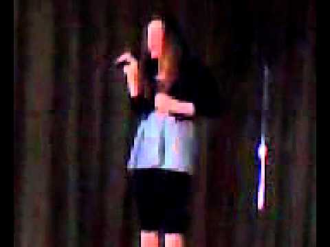 Monica singing Jar of Hearts.