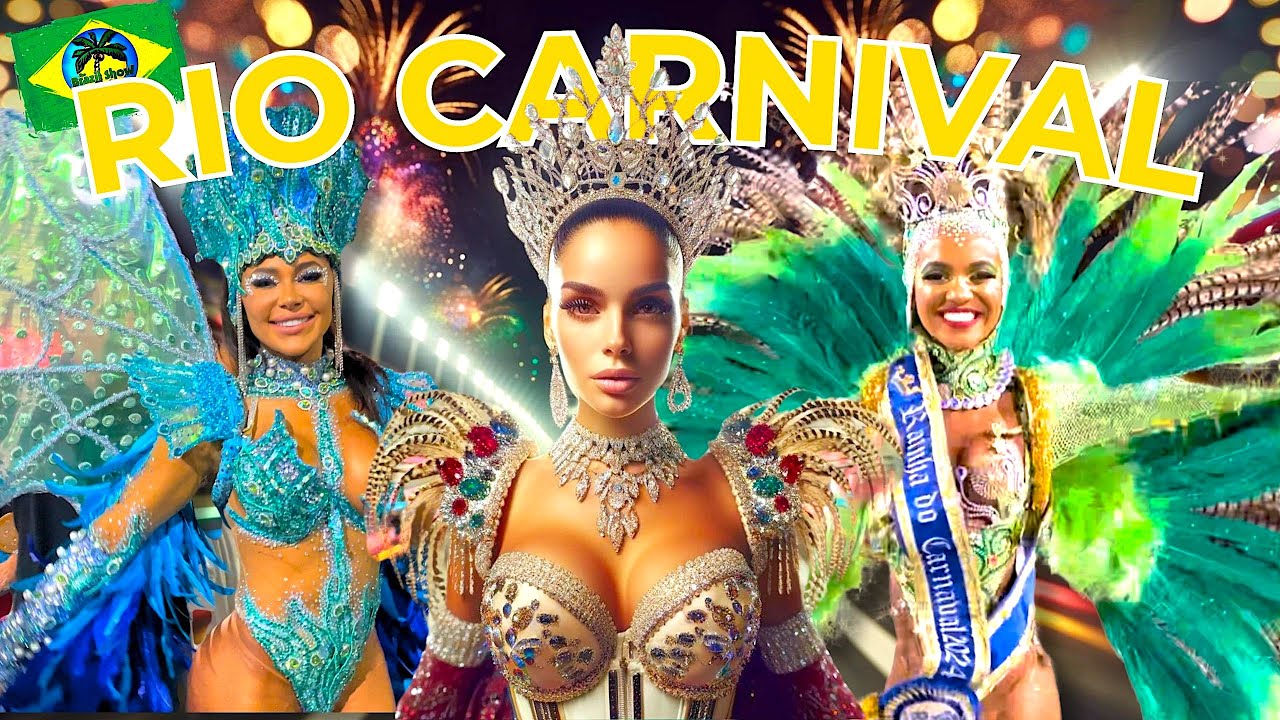 Rio Carnival 2024: Samba Dancers, Carnival Costumes & Parade Highlights! 