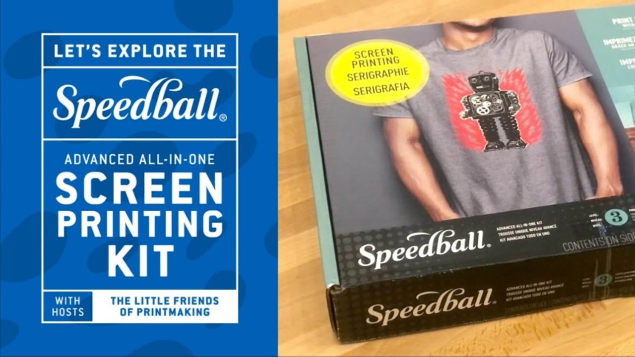 Speedball Advanced All-In-One Screen Printing Kit 