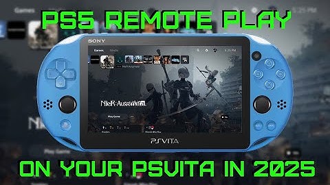 PS5 Remote Play on PS Vita 2025!!!
