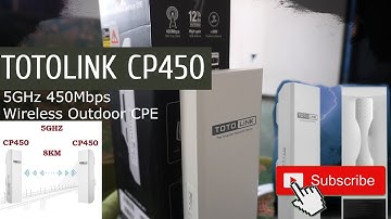 UNBOXING Totolink CP450 450Mbps 5GHz Wireless CPE - Apa aja yang kita dapat ?