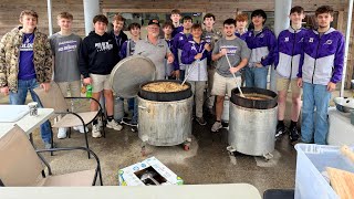30 gallon jambalaya #cooking #food #louisiana #jambalaya