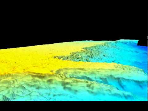 Kongsberg EM 1002 multibeam echo sounder - Røst coral reef