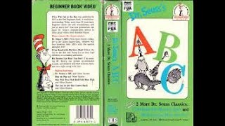 Dr Seuss Beginner Book Videos Dr Seuss's ABC