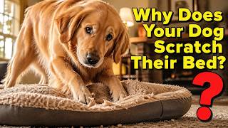 If Your Dog Scratches Their Bed, They're Trying to Tell You This | dog scratching bed