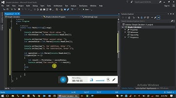 Introduction to Visual Studio with C#   Part 2