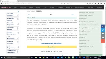 What is JMX? | javapedia.net