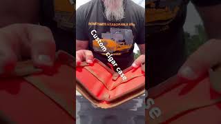 How do you want your custom SOE cigar case. #cigar #cigars #cigarcase