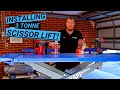 SCISSOR LIFT Installation // Ultimate Detailers Garage Build // Episode 3