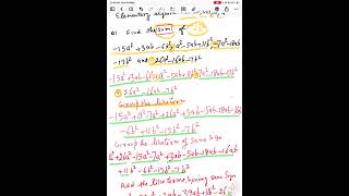 Maths elementary algebra addition