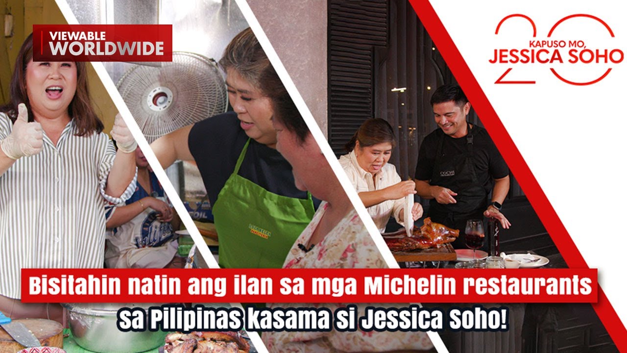 Bisitahin ang Michelin restaurants sa Pilipinas kasama si Jessica Soho! | Kapuso Mo, Jessica Soho