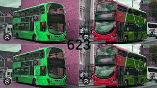 With the smile London bus 208