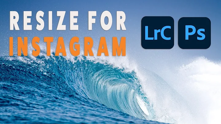 How to Re-Size for Instagram in Lightroom & Photoshop in 2025