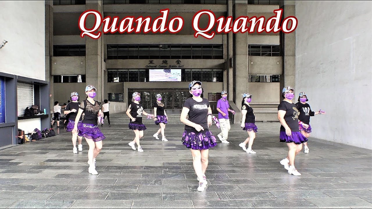 Quando Quando│Line Dance by Guillaume Richard (FR)║何時何時│排舞║4K - YouTube