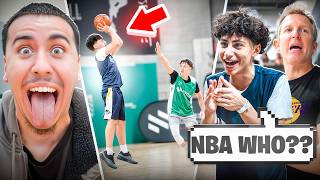 WE COOKED AN NBA TRAINERS BASKETBALL TEAM & HE WAS PISSED…