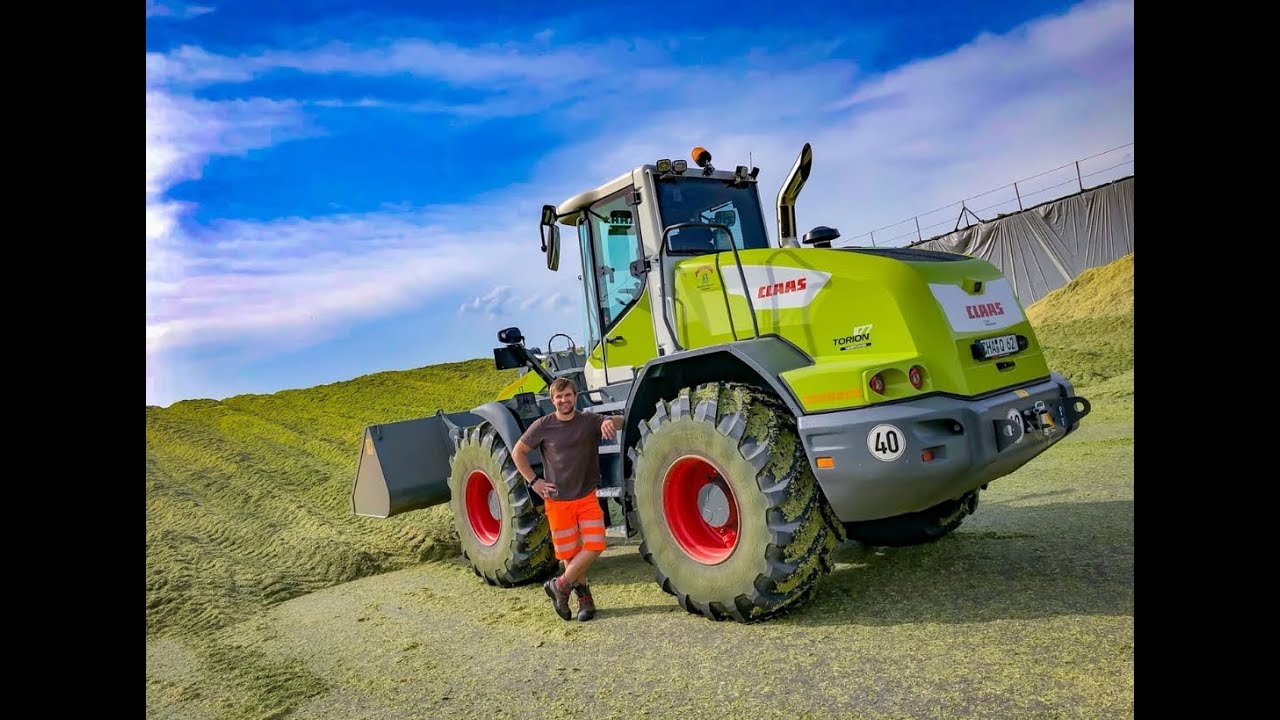 (Hääsla) @ Let‘s Drive Claas Torion 1177 Varipower beim Grasverdichten Teil 1