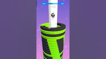 Stack Ball Level 155-156🔥 #stackball #games #shortsfeed #viral #shorts