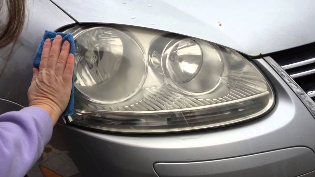 Foggy headlights easily cleaned YouTube