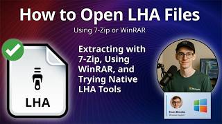 How to Open LHA Files (Lempel Ziv Huffman Compressed Archive)