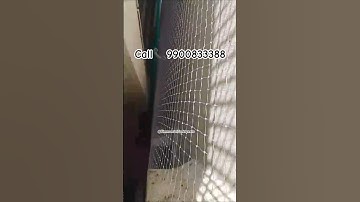Pigeon net for balcony 🤯,Bird net | Call 📞 9900833388 | #emmanuelsafetynets #pigeonnet